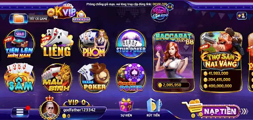 Trang chủ cổng game OKVIP TOP